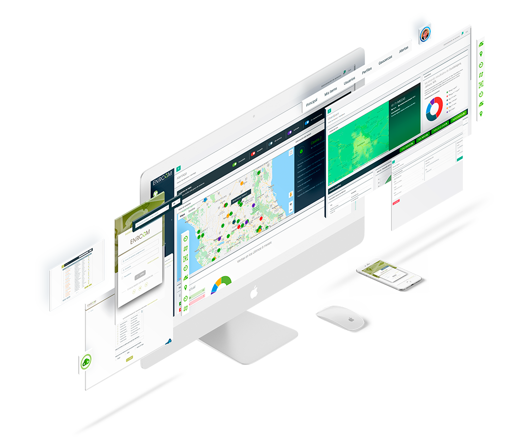 Enrcom dashboard - La plataforma pensada para el Internet Of Things